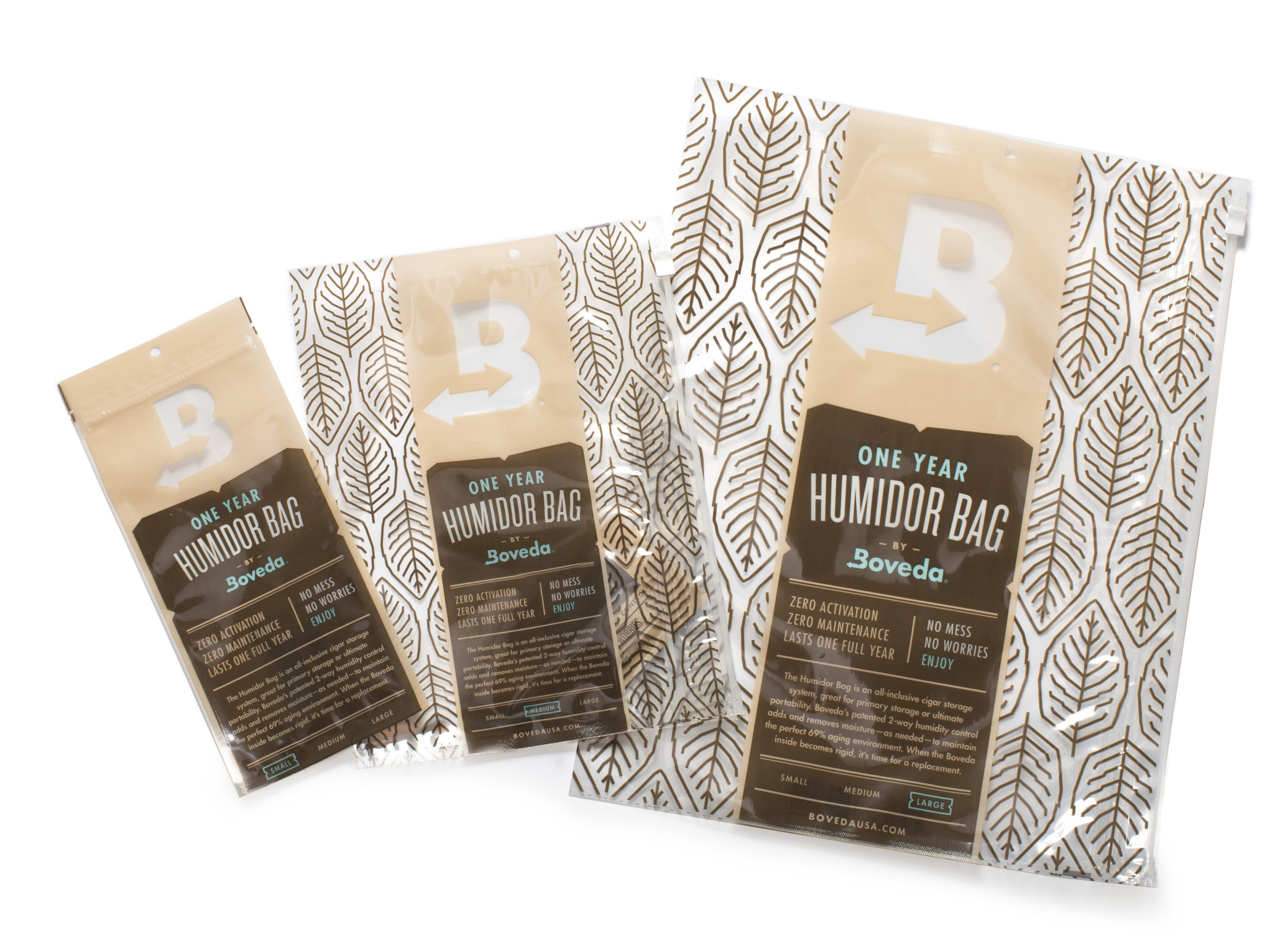 Boveda One Year Humidor Bag Medium Cigars Daily